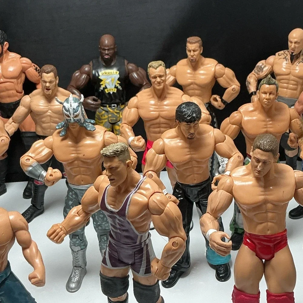 WWE WWF Jakks Action Figures Ruthless Aggression Era Lot Of 26